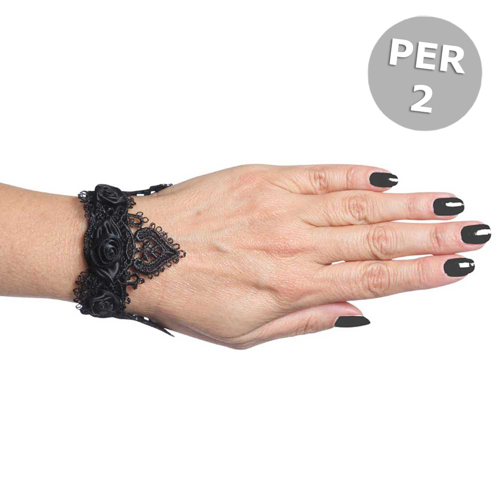 Sinister - A029 Kostüm Armband - Schwarz